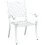 Juego de 3 Blanco Aluminio Fundido 150x90x72 cm Duradero von , Gartenstühle - Ref: Foro24-3334654, Preis: 896,44 €, Rabatt: %