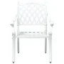 Juego de 3 Blanco Aluminio Fundido 150x90x72 cm Duradero von , Gartenstühle - Ref: Foro24-3334654, Preis: 896,44 €, Rabatt: %