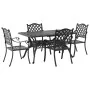 Set de 3 Negro Aluminio fundido Mediano Diseño Elegante von , Gartenstühle - Ref: Foro24-3334653, Preis: 913,33 €, Rabatt: %