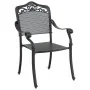 Set de 3 Negro Aluminio Fundido Mesa para 4 Personas Duradera von , Gartenstühle - Ref: Foro24-3334661, Preis: 913,38 €, Raba...