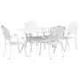 Set de 3 Blanco Aluminio Fundido 150x90x72 cm Duradero von , Gartenstühle - Ref: Foro24-3334662, Preis: 864,36 €, Rabatt: %