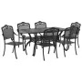 Set de 4 Negro Aluminio Fundido 150x90x72 cm de , Sillas de jardín - Ref: Foro24-3334665, Precio: 1,00 €, Descuento: %
