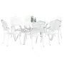 Juego de 4 Blanco Aluminio fundido Grande Inlays decorativos | Foro24.es | Tu tienda online para hogar, jardín y más Foro24.es