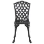 Set de 3 Negro Aluminio Fundido Grande by , Garden chairs - Ref: Foro24-3334669, Price: 720,98 €, Discount: %