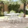 Set de 3 Blanco Aluminio Fundido Grande Durable von , Gartenstühle - Ref: Foro24-3334678, Preis: 765,19 €, Rabatt: %