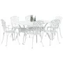 Set de 4 Blanco Aluminio Fundido Grande | Foro24.es | Tu tienda online para hogar, jardín y más Foro24.es