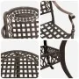 Juego de Comedor para Jardín de 5 Piezas de en Aluminio Fundido Bronce von , Gartenstühle - Ref: Foro24-3334684, Preis: 589,7...