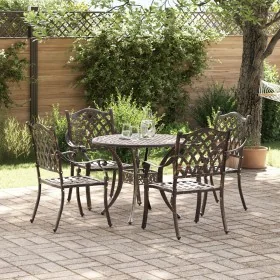 Conjunto de Comedor de Jardín de 5 Piezas de