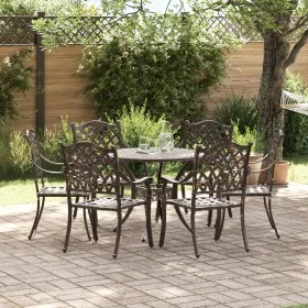 Set de Comedor de Jardín de 7 Piezas de en