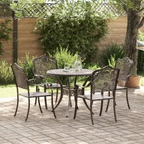 Set de Comedor de Jardín de 5 Piezas de en