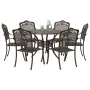 Conjunto de Comedor de Jardín de 7 Piezas de en Aluminio Fundido Bronce by , Garden chairs - Ref: Foro24-3334704, Price: 854,...