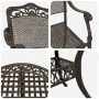 Conjunto de Comedor de Jardín de 7 Piezas de en Aluminio Fundido Bronce by , Garden chairs - Ref: Foro24-3334704, Price: 854,...