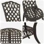 Conjunto de Comedor de Jardín de 5 Piezas - Bronce Aluminio Fundido von , Gartenstühle - Ref: Foro24-3334708, Preis: 428,06 €...