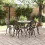 Conjunto de Comedor de Jardín de 7 Piezas de en Aluminio Fundido Bronce by , Garden chairs - Ref: Foro24-3334712, Price: 547,...