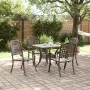 Set de bistró de jardín de 5 piezas de aluminio fundido de , Sillas de jardín - Ref: Foro24-3334728, Precio: 609,11 €, Descue...