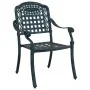Conjunto de Comedor Exterior Set de 5 Verde Aluminio de , Sillas de jardín - Ref: Foro24-3334731, Precio: 642,98 €, Descuento: %