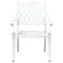 Conjunto de Bistro de Jardín de 3 Piezas de Aluminio Fundido Blanco | Foro24.es | Tu tienda online para hogar, jardín y más Foro24.es