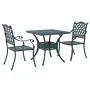Conjunto bistró de jardín de 3 piezas verde de aluminio fundido von , Gartenstühle - Ref: Foro24-3334735, Preis: 416,63 €, Ra...