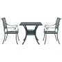 Conjunto bistró de jardín de 3 piezas verde de aluminio fundido von , Gartenstühle - Ref: Foro24-3334735, Preis: 416,63 €, Ra...
