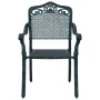 Set de Bistro de Jardín de 3 Piezas Verde de Aluminio Fundido by , Garden chairs - Ref: Foro24-3334743, Price: 416,63 €, Disc...