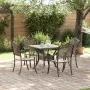 Juego de Comedor para Jardín de 5 Piezas de Aluminio Fundido von , Gartenstühle - Ref: Foro24-3334744, Preis: 609,11 €, Rabat...