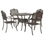 Juego de Comedor para Jardín de 5 Piezas de Aluminio Fundido von , Gartenstühle - Ref: Foro24-3334744, Preis: 609,11 €, Rabat...