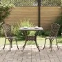 Juego de Bistro de Jardín de 3 Piezas de Aluminio Fundido Color Bronce by , Garden chairs - Ref: Foro24-3334748, Price: 301,9...