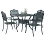 Juego de Comedor de Jardín de 5 Piezas Verde de Aluminio von , Gartenstühle - Ref: Foro24-3334747, Preis: 619,48 €, Rabatt: %