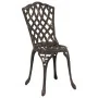 Juego de Bistro de Jardín de 3 Piezas de Aluminio Fundido Color Bronce by , Garden chairs - Ref: Foro24-3334748, Price: 301,9...