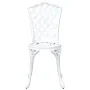 Set de Bistro de Jardín de 3 Piezas en Aluminio Fundido Blanco | Foro24.es | Tu tienda online para hogar, jardín y más Foro24.es