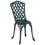 Conjunto de Bistro de Jardín de 3 Piezas Verde de Aluminio Fundido | Foro24.es | Tu tienda online para hogar, jardín y más Foro24.es