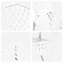 Conjunto de comedor para el jardín de 5 piezas de aluminio fundido blanco de , Sillas de jardín - Ref: Foro24-3334754, Precio...