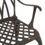 Conjunto de bistró de jardín de 3 piezas bronce aluminio fundido von , Gartenstühle - Ref: Foro24-3334756, Preis: 333,92 €, R...