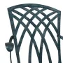 Conjunto de Bistro de Jardín de 3 Piezas Verde en Aluminio Fundido | Foro24.es | Tu tienda online para hogar, jardín y más Foro24.es