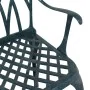 Conjunto de Bistro de Jardín de 3 Piezas Verde en Aluminio Fundido | Foro24.es | Tu tienda online para hogar, jardín y más Foro24.es