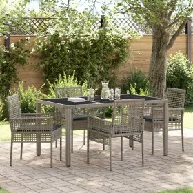 Conjunto de Comedor de Jardín de 5 Piezas con