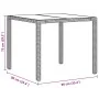 Juego de 2 Beige Poliratán 90 x 90 x 75 cm | Foro24.es | Tu tienda online para hogar, jardín y más Foro24.es
