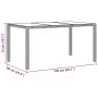 Conjunto de Comedor de Jardín de 5 Piezas con Cojines Beige de Poliratán von , Gartenstühle - Ref: Foro24-3334881, Preis: 393...
