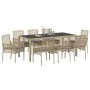 Juego de 5 Beige y gris claro by , Garden chairs - Ref: Foro24-3334884, Price: 650,33 €, Discount: %