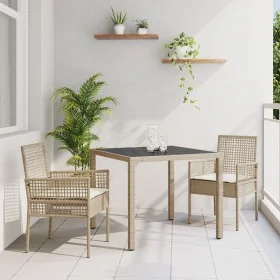 Juego de 2 Beige von , Gartenstühle - Ref: Foro24-3334887, Preis: 227,99 €, Rabatt: %