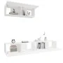 3-teiliges TV-Möbelset aus weißem Sperrholz von vidaXL, TV-Möbel - Ref: Foro24-3114478, Preis: 193,00 €, Rabatt: %