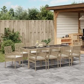 Set de 6 Beige y negro by , Garden chairs - Ref: Foro24-3334894, Price: 793,05 €, Discount: %