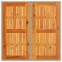 Conjunto de Comedor de Jardín de 5 Piezas con Cojines Beige Polirratán by , Garden chairs - Ref: Foro24-3334940, Price: 309,6...