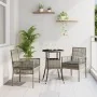 Juego de Comedor de Jardín de 3 Piezas Gris Ratán Sintético by , Garden chairs - Ref: Foro24-3334945, Price: 173,94 €, Discou...