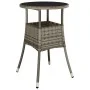 Conjunto de Comedor de Jardín de 5 Piezas Gris Poliratán von , Gartenstühle - Ref: Foro24-3334946, Preis: 287,15 €, Rabatt: %