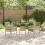 Juego de Comedor de Jardín Set de 3 Beige Mimbre, Vidrio Duradero | Foro24.es | Tu tienda online para hogar, jardín y más Foro24.es