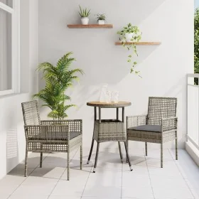 Conjunto de Muebles de Comedor Conjunto de 3 Gris