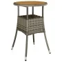 Conjunto de Muebles de Comedor Conjunto de 5 Gris Ratán, Vidrio | Foro24.es | Tu tienda online para hogar, jardín y más Foro24.es