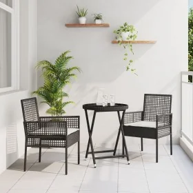 Conjunto de Bistro de Jardín de 3 Piezas con