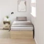 Estructura de Cama de Almacenamiento en Roble Sonoma 80x200 cm | Foro24.es | Tu tienda online para hogar, jardín y más Foro24.es